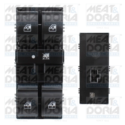 Switch, window regulator